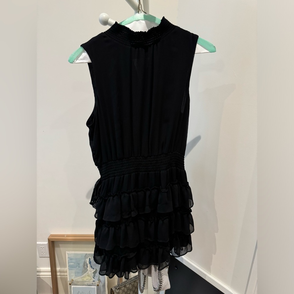 Express mini ruffle dress